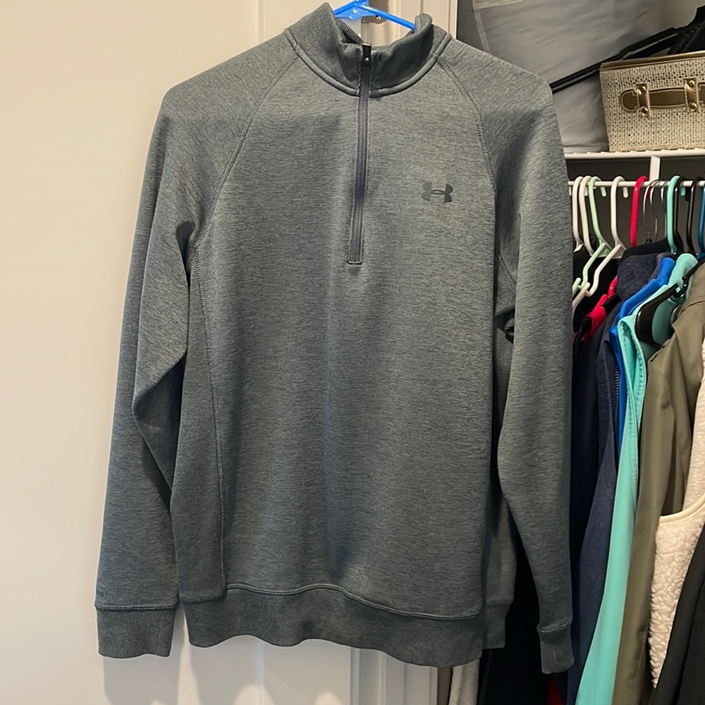 Mens UnderArmour / UA ColdGear Loose Quarter Zip